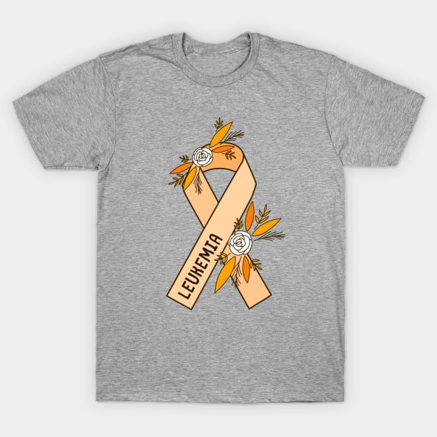 Leukemia Awareness T-Shirt by Sloth Station